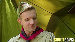 ScoutBoys Hung Scoutmaster Tyler Saint Barebacks Cute Scout