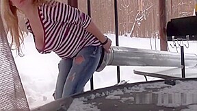 Girl Farting Jeans 3