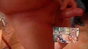 Casting Brunette Gets Cum In Mouth In Front Of Her Boyfriend