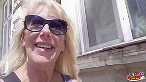 Blonde Gilf Mature Bianca Seduce To Rough Old Young Fuck At Model Casting