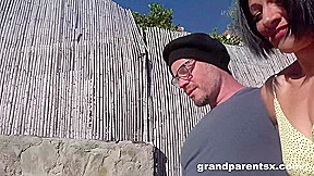 WOW! Oldie Public Fuck Fest Part 1 By GrandParentsX