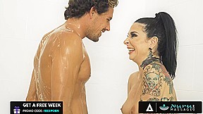 NURU MASSAGE – Tattooed Beauty Joanna Angel And Her Stepbrother Test Out Their Massage Service