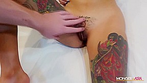 Tattooed Asian Whore Gets Impregnated By A Sex Tourist