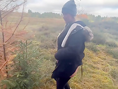 Horny Couple Fuck Outdoors During Hike